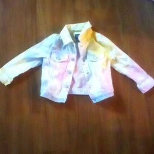 Tie-dye Kids Jean Jacket